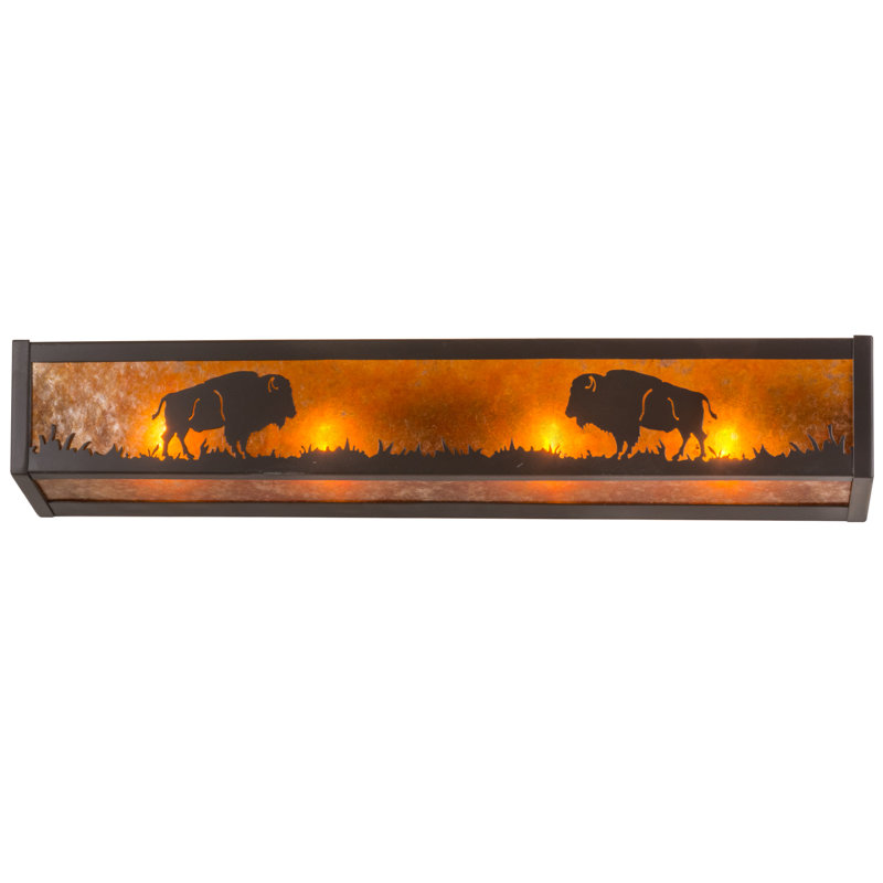 Rustic Lodge 4 - Light Bath Bar, Timeless Bronze