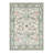 Verdant Floral Vines Machine Washable Green / Pink / Beige Indoor Area Rug with Non-Slip Backing-1031582912