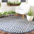 Arneshia Geometric Blue/White Indoor/Outdoor Area Rug-1765912085