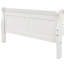 Lit plateforme avec base de lit en bois et sommier avec base de lit et support en lattes de bois-1430282883