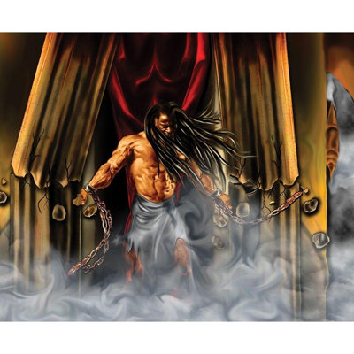 Art sur toile tendue avec art Gallery: Samson in the Temple