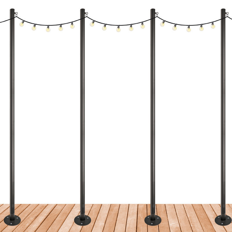 Poles Lighting Kit, 4 Pack