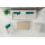 Carrelage mural et de sol Marnix Alabaster de 12 po x 24 po, aspect pierre, en porcelaine polie-53752427