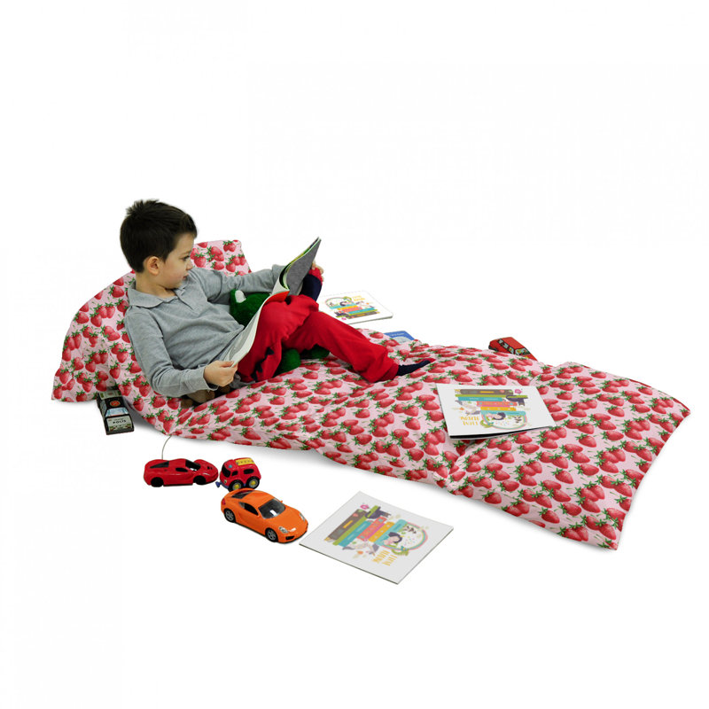 Housse de coussin d'extérieur délicieuse fraises juteuses, H 2 po x l 36 po x P 88 po
