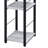 Vadna Antique Finish Writing Desk With 2 Tier Shelf And Metal Open Base For Modern Workspaces-1644875180