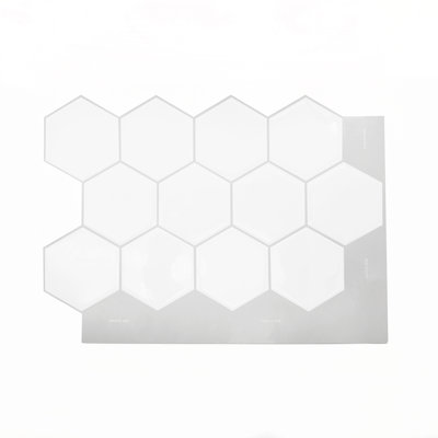 Carrelage mosaïque auto-adhésif 22 po x 22 po