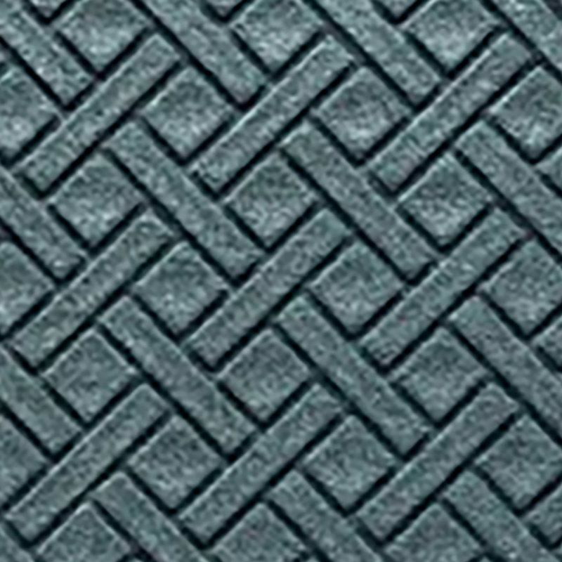 Paillasson intérieur 45 po x 70 po WaterHog Lattice, Pierre bleue, H 0,375 po x l 72 po x P 48 po