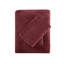 Drap-housse 4 pièces bourgogne - 100%, doux et apaisant, brossé deux fois pour un éclat de velours, livré avec un drap plat, 2 taies d'oreiller