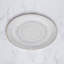 Assiette ovale en porcelaine Paros-Shell
