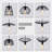 1 - Light Black Single Pendant