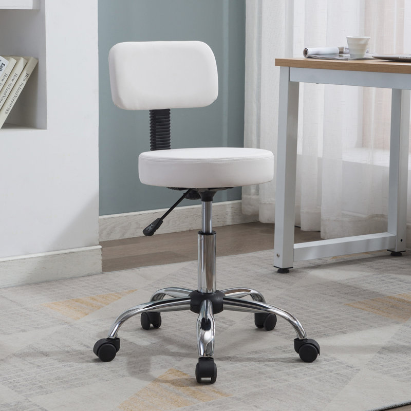 Ensemble de 4 tabourets à dessin, Blanc