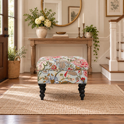 Cauley Upholstered Ottoman