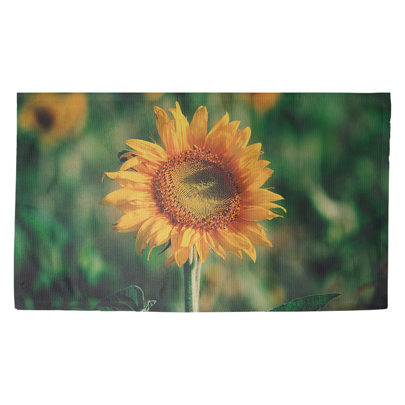 Paillasson d’intérieur dobby tournesol Semple, Rectangulaire 2 pi 1,5 po x 3 pi 4 po