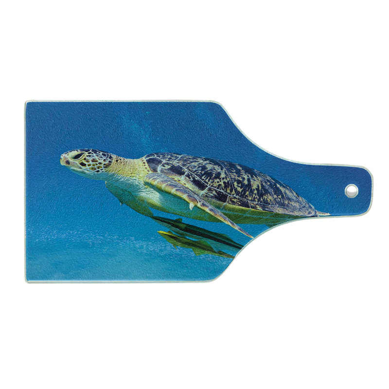 Planche à découper en verre trempé Ambesonne