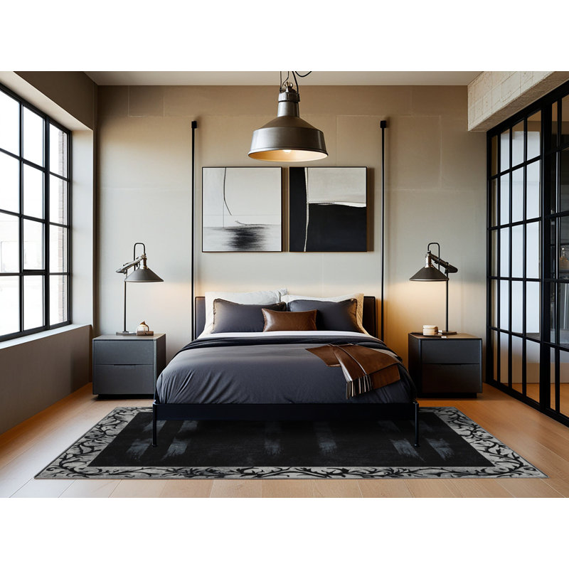 Enchanted Night Rug, Square 8'