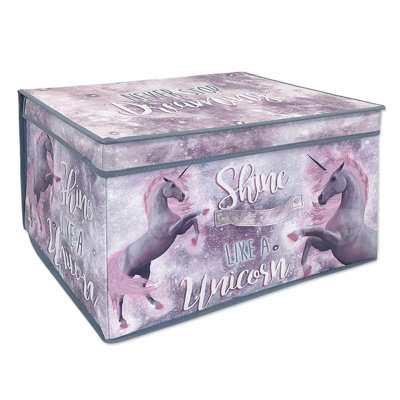 Large Storage Box Collapsible Folding Jumbo Chest Kids Room Toy Box