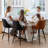 Culloden 26" 360° Swivel Upholstery PU Leather Counter Height Bar Stools for Kitchen Bar-1626599017