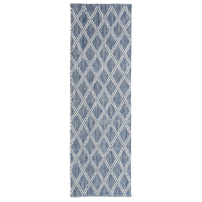 Harlequin Hand-Woven Indigo Area Rug
