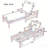 Acacia Wood Outdoor Chaise Lounge With 5-Level Adjustable Backrest, All-Weather Patio Recliner For Garden, Balcony & Poolside-1772665577-1772665582