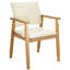 Ensemble de 2 chaises de salle à manger Artell de 47 cm (18,5 po) de hauteur, revêtues de similicuir et dotées d'une structure en bois massif.-500360635