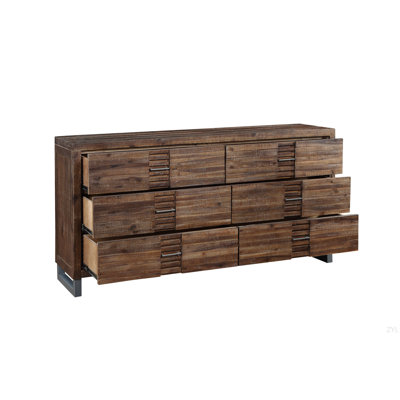 Andria Reclaimed Oak Finish Dresser