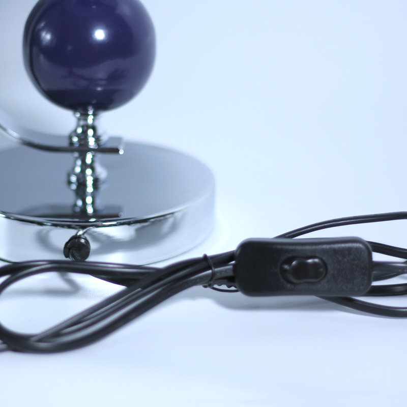 Josiyah Metal Table Lamp, Black