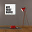  «First Coffee» par Erin Clark, art mural sur toile, 26 po x 26 po