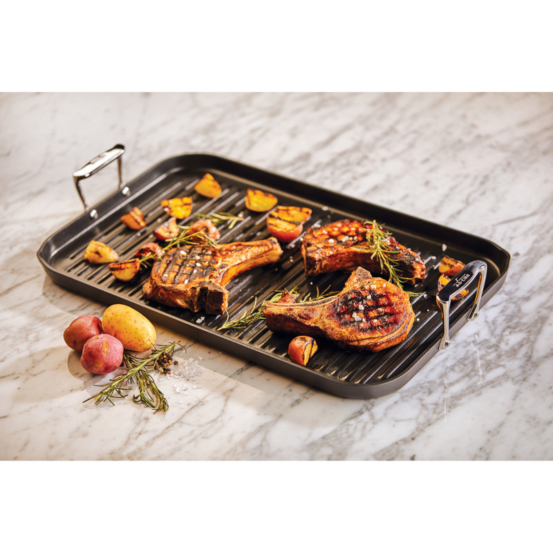 All-Clad HA1 20" Aluminum Non-Stick Grill Pan