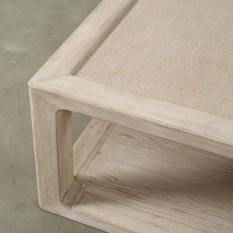 Solid Wood Square Coffee Table