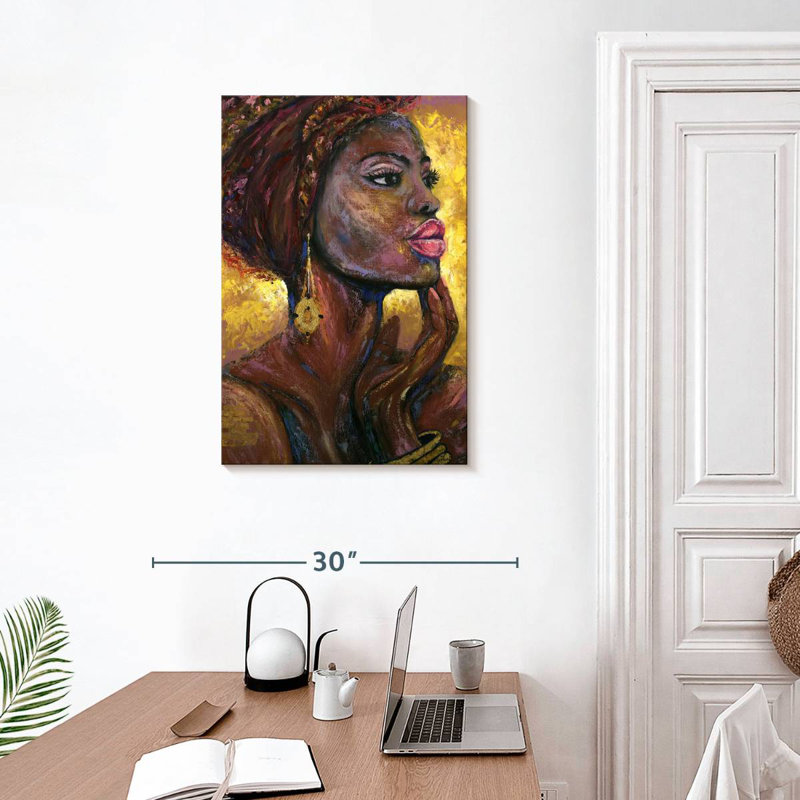 Leisha tribal africain, H 30 po x l 20 po