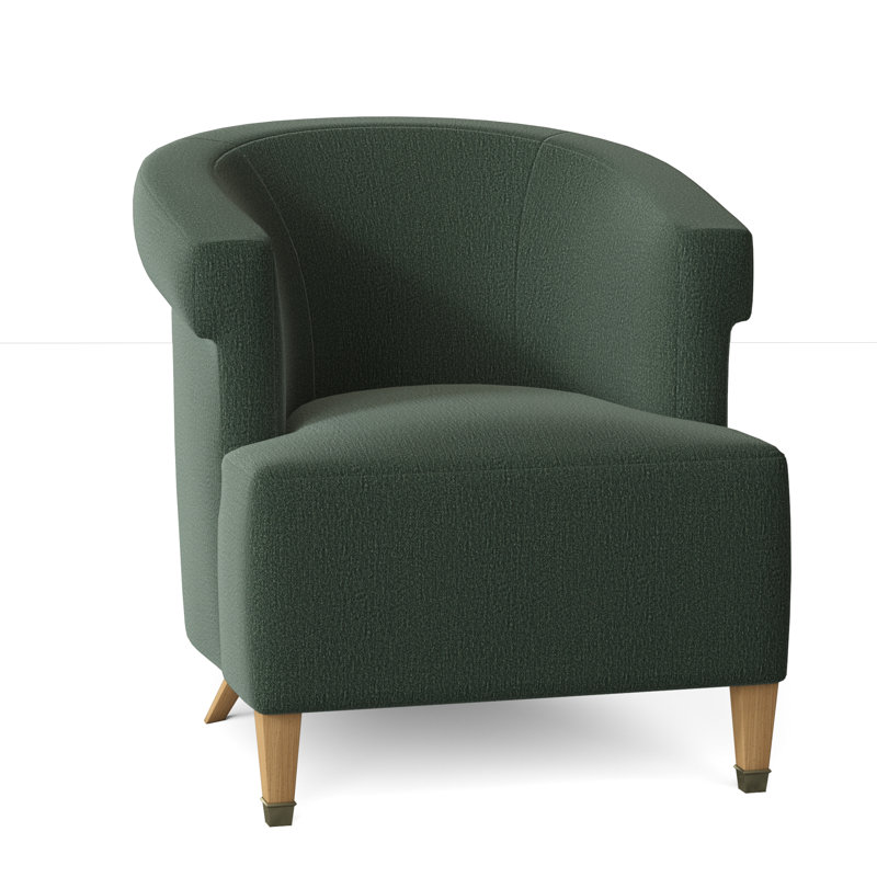 Madame 30.5" Wide Armchair, Elise Flax, Amber