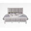 Base de lit en bois massif et en tissu d'ameublement Lakhvinder Linsley-1822637814
