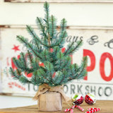 Lighted Artificial Christmas Tree