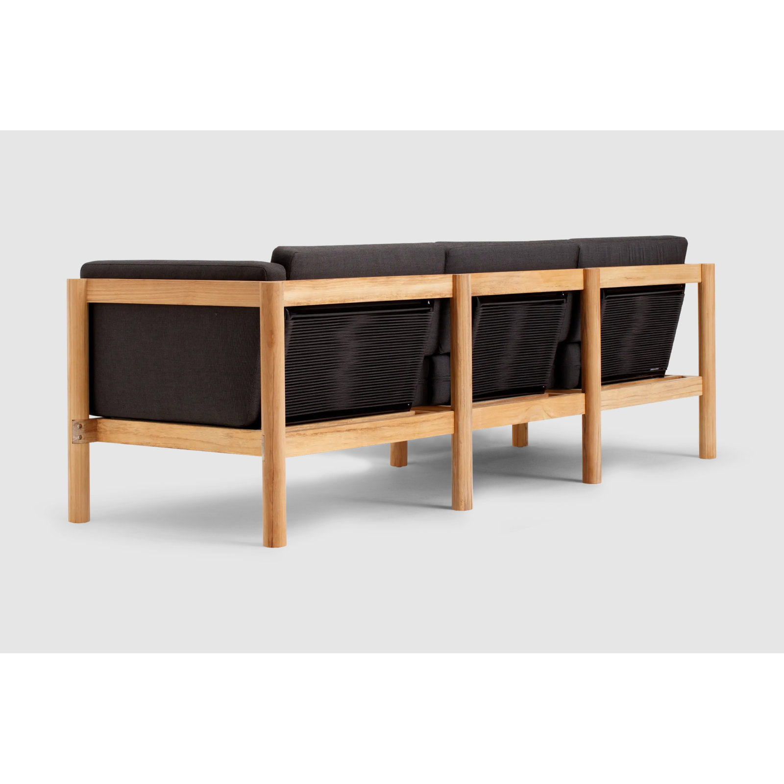 Haven 118" Sunbrella® Patio Sectional, Sunbrella Coal, 4