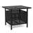 Kamilo Square Steel Outdoor Side Table , 21.7 " W 21.7 " D
