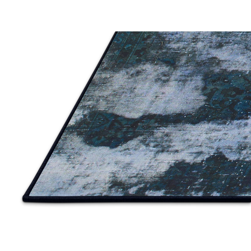 Tapis abstrait moderne 1372, Rectangle de 2 pi x 3 pi