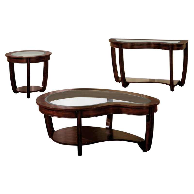 Ensemble de tables basses 3 pièces Haiya