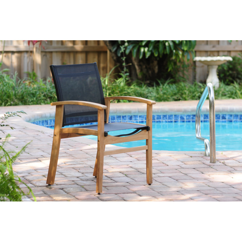 Chaise d'appoint Rafael, Noir