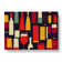 XXX-H1022-WF-10173X Wine Bottle Retro Art Vol.6 Abstract - Wrapped Canvas Print