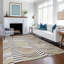 Tapis rayé Lamanna ACN3044 lavable à la machine pour l'intérieur et l'extérieur-1523428745-1523428749