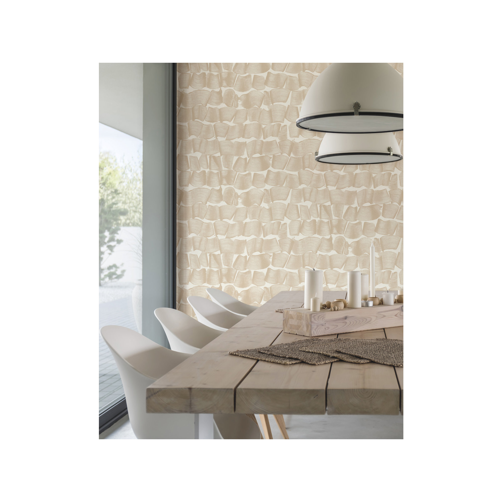 Ama Abstract Roll, Blush