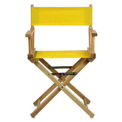 Chaise de réalisateur pliante 18 po