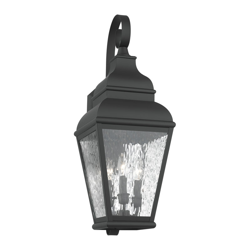 Anousha Solid Brass Wall Light, Black