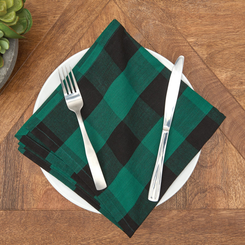 Serviette de table en épinette noire Abdur-Rahman Franklin