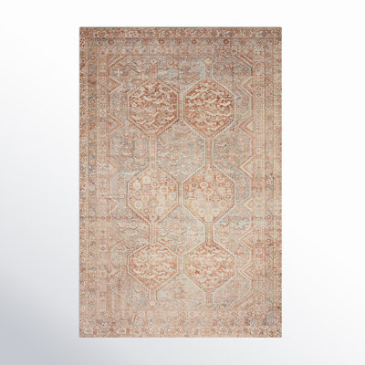 Chris Loves Julia x Loloi Jules Tangerine Mist Rug