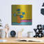 «Orange Vase Bright» par Phyllis Adams, art mural en métal-662682043