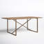 Lopez 75" Solid Wood Dining Table-1400377138