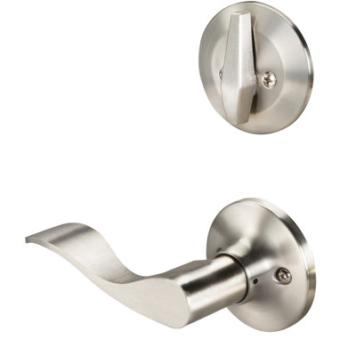 Single Cylinder Interior Lever Set (Exterior Portion Sold Separately)