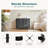 6-drawer Fabric Dresser Storage Tower With Wood Top And Metal Frame, Chest Of Drawers For Bedroom Closet Nursery, Tv Stand With Anti-tip Safety-1670867676