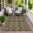 Machine Washable Indoor/Outdoor Chantille ACN2684 Floral Rug-1376717362-1376717375